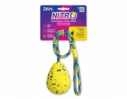 Hagen Zeus Nitro, hračkové lanové vodítko pro psy, 9,2 cm, s gumovým jádrem