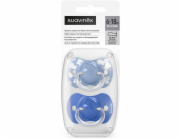 Suavinex 309065-FYZIOLOGICKÝ dudlík SX PRO 6-18M 2ks MODRÝ WILD&FREE