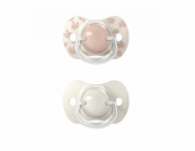 Suavinex 309061-Fyziologický dudlík SX PRO 6-18M 2 ks růžové ptáci