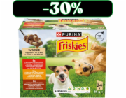 PURINA Friskies in sauce - vlhké krmivo pro psy - 24x85g