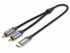 Audio kabel Vention USB-C na 2RCA samec 2 m