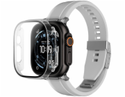 Amazingthing Ochranné sklo Radix Glass s pouzdrem pro Apple Watch UItra 3 49 mm - čiré