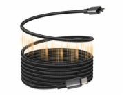 VISION - Kabel Lightning - USB-C s piny (male) do Lightning s piny (male) - 1 m - cerná - magnetický, podpora Power Delivery