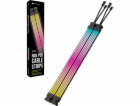Corsair iCUE ARGB PSU Cable Strips (2x 240mm, für Netztei...