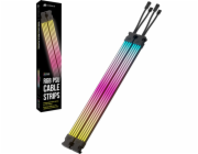 Corsair iCUE ARGB PSU Cable Strips (2x 240mm, für Netzteil-Kabel)