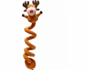 Cooper & Pals Beeztees spirálová hračka pro psy se soby 32 cm