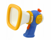 LeanToys Megafon pro děti, měnič hlasu, světelné efekty, modrý