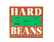 Hard Beans Coffee Tvrdá káva Beans Brazílie Kávová zrna Campo Das Vertentes 250g