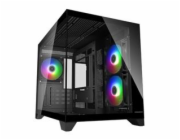 COUGAR PC skříň FV150 RGB Black Mini tower (poškozený obal, skříň v pořádku)