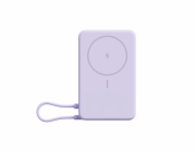 XIAOMI PowerBank Magnetic 10000 se stojánkem fialová