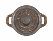 Staub Mini Cocotte Set 4-pc.  round, Ceramic, Antique Gray