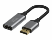 VISION - Video adaptér - DisplayPort s piny (male) do HDMI se zdírkami (female) - cerná - podpora 4K60Hz