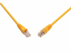 SOLARIX patch kabel CAT5E UTP PVC 7m žlutý