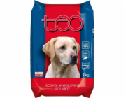 TEO Rich in beef - suché krmivo pro psy - 9kg
