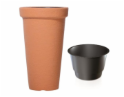 Květináč Prosperplast CLASSIC TOWER cihla  30 cm 