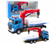 LeanToys Odtahovka se zvuky světel kovové kabiny odtahovky