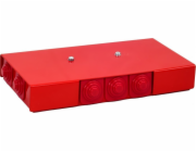 Simet Protipožární krabice PIP-2AN P3x3x4 obdélníková, E90, průchozí, rozměry 103x30x197mm, červená 84622626