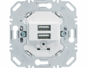 Berker Nabíjecí zásuvka USB 3A 230V bílá matná one.platform 260209