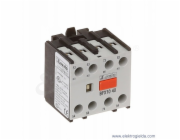 Lovato Electric 4NO pomocné kontakty pro stykače BF09...BF150, čelní montáž BFX1040