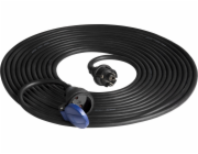 Orno Prodlužovací kabel do dílny s ochranou proti stříkající vodě IP44, 1x2P+Z 10m, olejivzdorný gumový kabel H07RN-F 3x1,5 mm2, 230 V AC/16 A