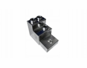 MOREK OTH301-3 Univerzální přístrojová svorkovnice, s jedním montážním otvorem 3xAl/Cu 70–300 mm, 1250 A, 1000 V, MAC3301A14