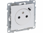 Legrand SUNO - Plochá zásuvka 2P+Z - 16 A - s USB typu C ...