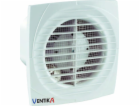 Ventika Nástěnný ventilátor bílý, průměr 100 mm, s vypína...
