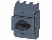 Siemens 3P odpínač wlk01 32A s přímým pohonem, šedý, centrální přední montážní rám, připojení 3KD0232-2KG20-3