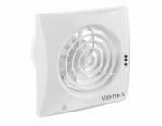 Ventika Axiální ventilátor O100 230V 7,5W 97m3/h 25dB kuličková ložiska bílý s tažným lankovým spínačem ECHO D100QWS