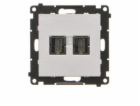 NoName TGHDMI2.01/143 Simon 55 Dvojitá HDMI zásuvka (modu...