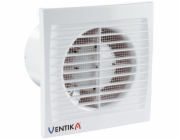 Ventika Axiální ventilátor fi 150 230V 24W 292m3 38dB s hodinami a hygrostatem SUBTIL D150SH