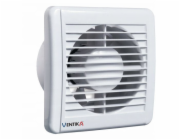 Ventika Axiální ventilátor fi 125 230V 9,4W 158m3/h 31dB s kuličkovými ložisky s hygrostatem a časovačem bílý SOLID SILENT D125SRH