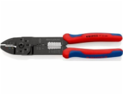 Knipex Krimpovací kleště s vícekomponentními rukojeťmi, černě lakované, 240 mm, 97 22 240 SB