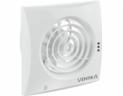 Ventika nástěnný ventilátor bílý Fi 100 mm tichý standardní Echo D100Q Vents Group Vents.d100Q