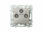 Ospel Zásuvka SAPPHIRE RTV-DATA kašmírová béžová GPA-ZD/m/83