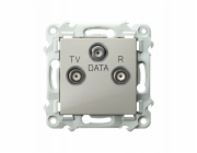 Ospel Zásuvka SAPPHIRE RTV-DATA kašmírová béžová GPA-ZD/m/83