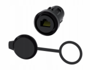 Siemens Zásuvka RJ45 Cat.6 pro otvor 22 mm, plastová, s krytím IP65, SIRIUS ACT 3SU1900-0GB10-0AA0