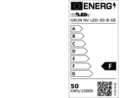 Kanlux Projektor se senzorem GRUN NV LED-50-B-SE 4500lm 4000K neutrální barva IP44 černá 31400