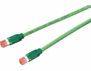 Siemens patchcord SF/UTP kat. 6A zelený 1m (6XV1870-3QH10)