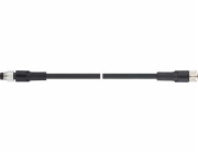 LAPP Propojovací kabel 2m zástrčka M8 - zásuvka M8 FIELDBUS AB-C4-M8MS-2 0PUR-M8FS (22260316)