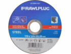 Rawlplug Korundové brusné kotouče pro řezání oceli 125 mm...