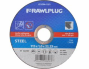Rawlplug Korundové brusné kotouče pro řezání oceli 125 mm 25 ks (RT-CDM-125/1)