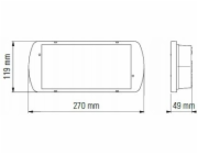 Eaton Nouzové svítidlo SafeLite, MNM, IP42, 200lm, 3H + sada 3 piktogramů SL2MNM42F3C3A