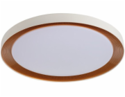 Kanlux Stropní svítidlo Plafoniera LED dekorativní ANBAR LED 37W CCT BR kulaté O55 max. 2170lm 3000-6500K IP20 I třída bílá/hnědá 38930
