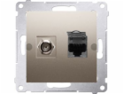 Kontakt-Simon Kontakt Simon Simon 54 typ F a RJ45 kat. 6 ...