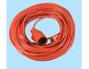 Abex prodlužovací kabel s jednou zásuvkou 2p 10A 30m H05VV-F 2x1mm2 PO-ST/30M/2X1