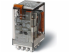 Finder Miniaturní relé 4P 7A 220V DC, indikátor provozu t...
