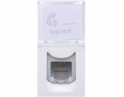 Legrand Telefonní zásuvka RJ11 bílá (078730)
