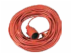 Abex Prodlužovací kabel Garden PS-H1 H05VV-F 2x1 mm 10 m