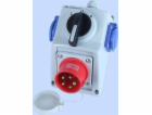 Elektromet Sada C16-48.2N spínač L-0-P + zástrčka 16A IP4...